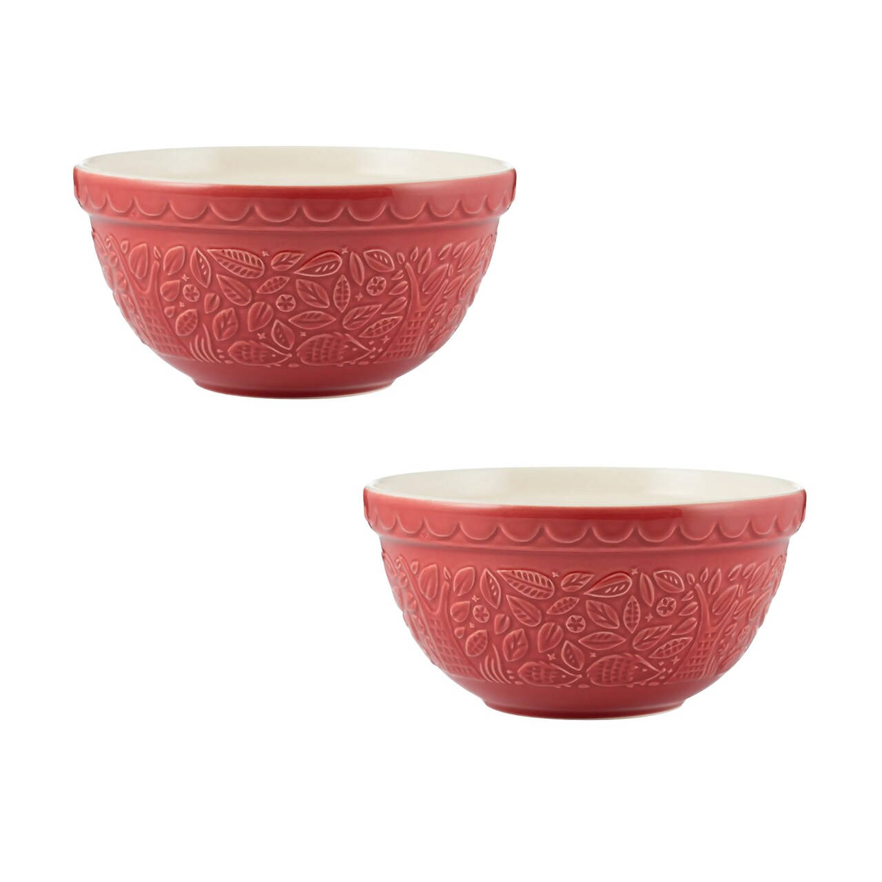 Mason Cash In The Forest Hedgehog Size 30 Mixing Bowl, 1.15 Quart, Set of 2